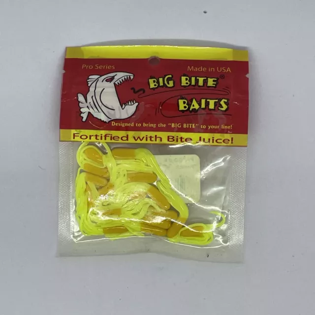 BIG BITE BAITS Crappie Minnr 2 inch Soft Plastic Crappie & Panfish Soft  Bait $6.95 - PicClick