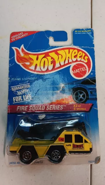 Hot Wheels 1995 Fire Squad Series Flame Stopper 3 of 4 Collector #426 15275