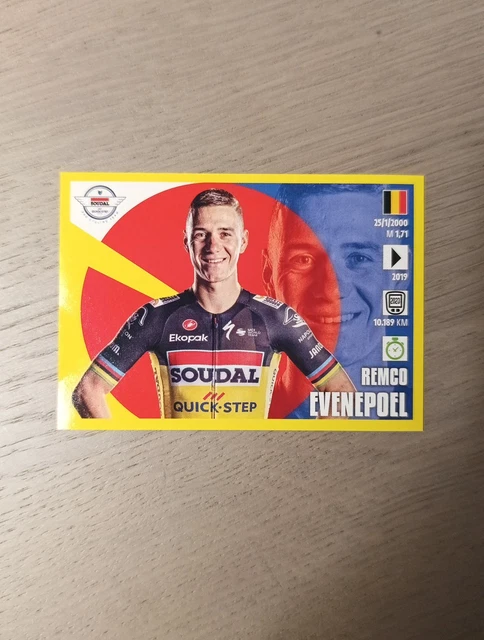 Autocollant Panini Mathieu Van Der Poel - Tour De France 2024 Cyclisme - Carte N°34