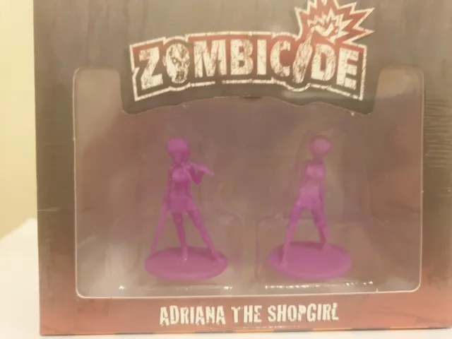 Adrianna The Shop Girl Zombicide Promo Überlebender Zombivor