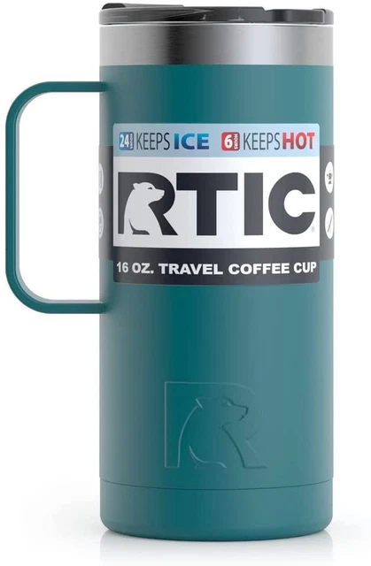 16 Oz Coffee Travel Mug with Lid and Handle, Stainless Steel Vacuum-Insulated Mu 7
