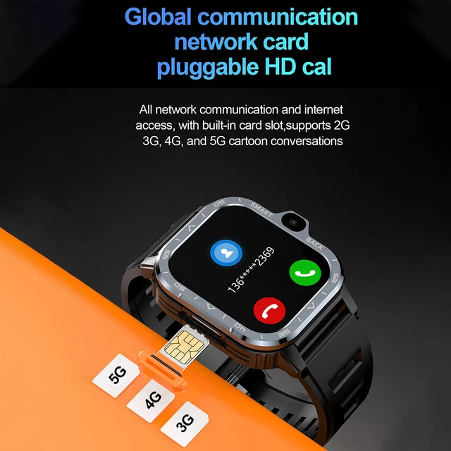 SMART WATCH MILITARY Men Sport Heart Rate Fitness Tracker GPS Wifi