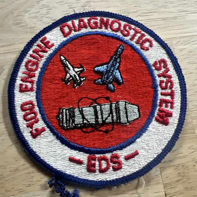 MILITARY F100 ENGINE Diagnostic System (EDS) Patch £5.39 - PicClick UK