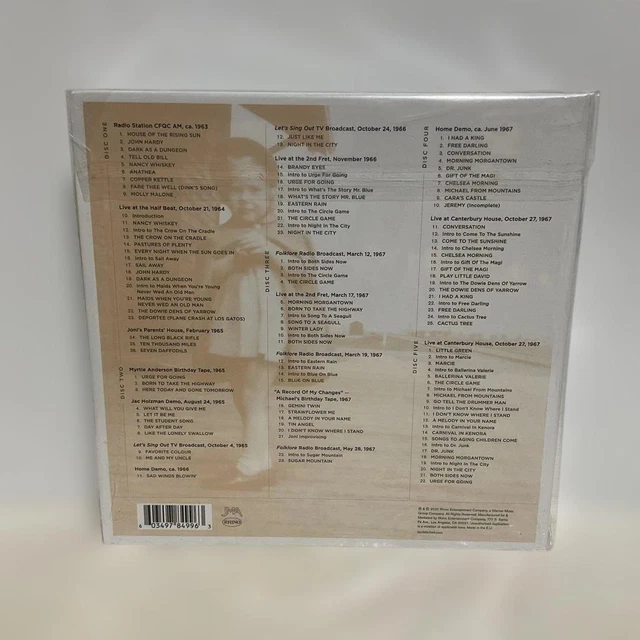 COFFRET CD JONI Mitchell Archives Vol. 1 Japan Edition New EUR 251,32 ...