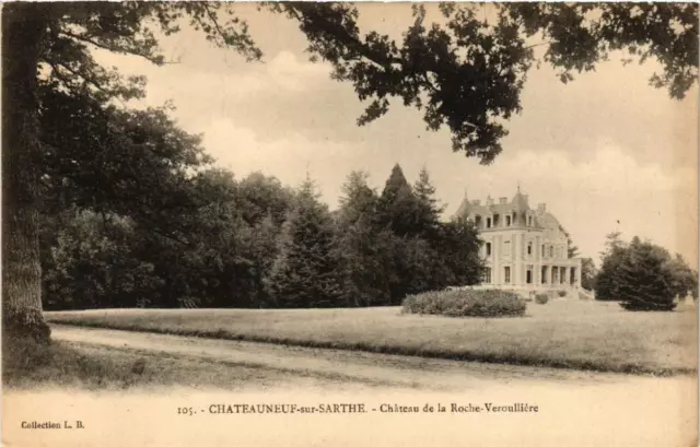 CPA AK CHATEAUNEUF-sur-SARTHE Chateau de la Roche-Veroulliere (606316)