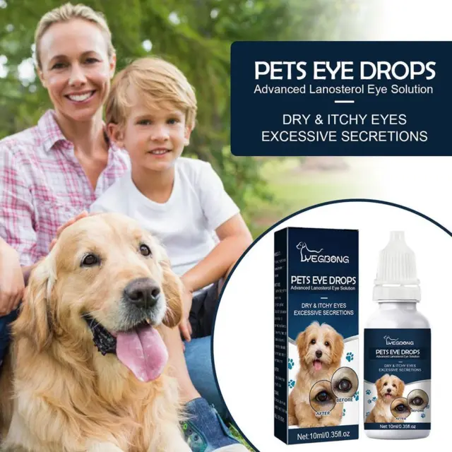 Pet Eye Drops Cataract Drops For Pet Eye Lubricant Trto Drop Solutio B8K6