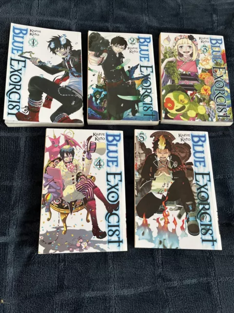 Blue Exorcist Manga  [Volumes 1-5] (English)