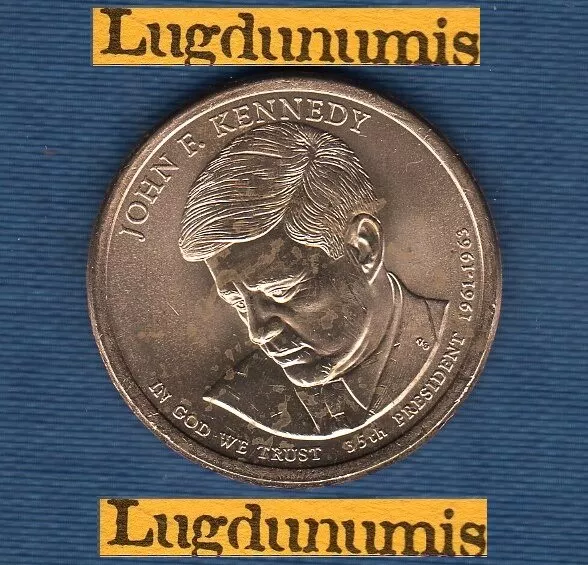 Etats Unis USA One $ 1 Dollar Président 35th John F. Kennedy 2015 1961-1963 UN