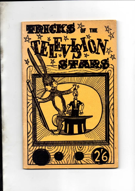 TRICKS OF THE TELEVISION STARS (MAGIC OF TV STARS) ISSUED 1950s GOOD COND
