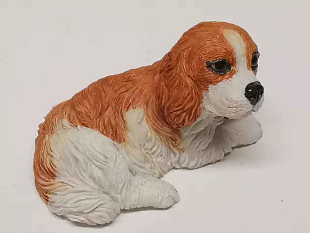 Vintage Ceramic Dog Ornament COCKER SPANIEL 3.5" L Regency 2007 VGC