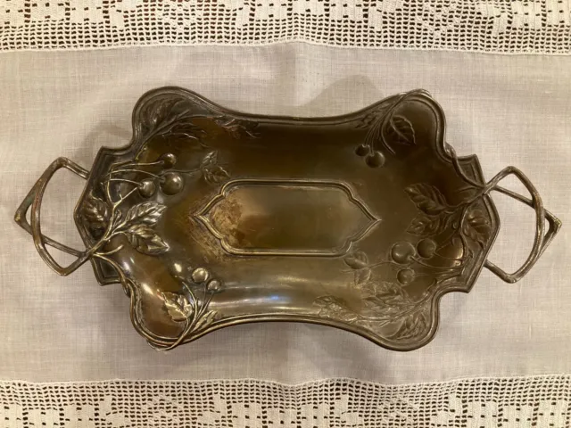 Antique / Vintage "WMF" Silver-Plated Tray, Art Nouveau style