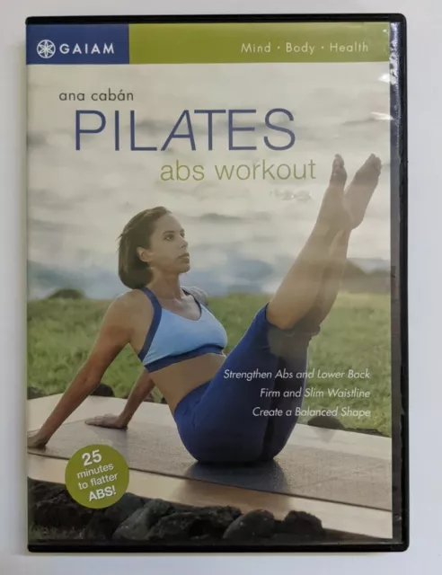 PILATES ABS WORKOUT DVD-25 MINS TO FLATTER ABS! Ana Caban $11.46 - PicClick