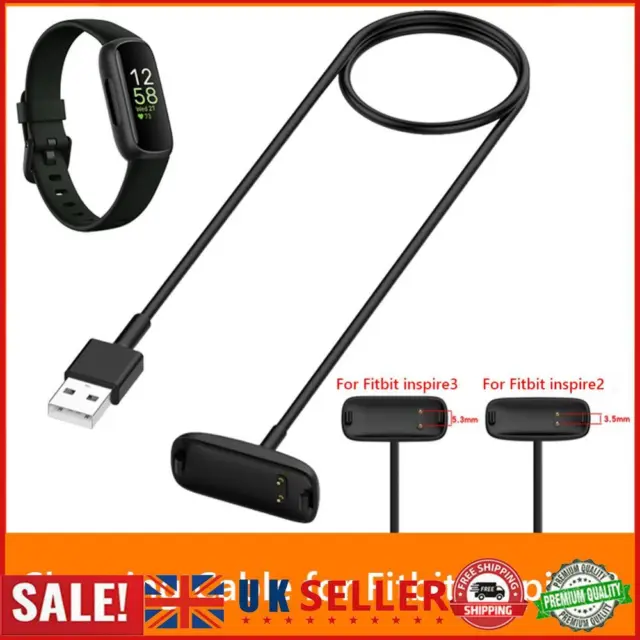 Watch Charger Replacement USB Charging Dock Cable for Fitbit Inspire 3 (50cm) GB
