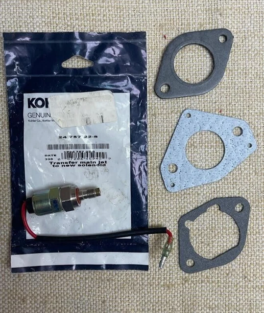 GENUINE KOHLER 24 757 22S Solenoid Valve repair kit 91.75 PicClick