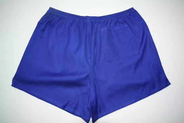 Turnhose Kurzhose Sporthose DDR-Schnitt Shorts Herren in Blau...Größe 6