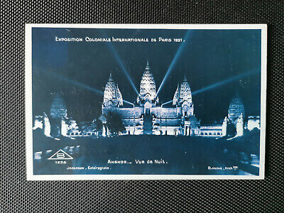 CPA 75 PARIS - Exposition Coloniale Internationale - Angkor - Vue de Nuit