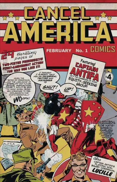 Cancel America Comics #1A VF/NM; Aardvark Vanaheim | Signed Cerebus In Hell 71 -