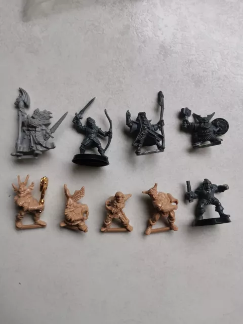 Citadel Games Workshop Warhammer, Plastic 80s/90s Heroes And Wizards Lot