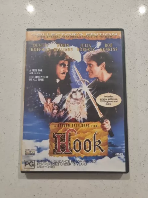HOOK (DVD, 1991) $5.95 - PicClick AU