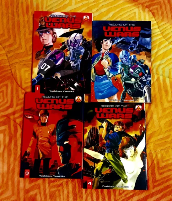 Venus Wars n.1-4 Magic Press Completa Yoshikazu Yasuhiko (Gundam Origini) Nuovi