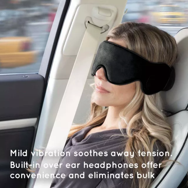 HoMedics Vibrating Reise-Augenmaske With Speakers Massage Sleep Mask 3