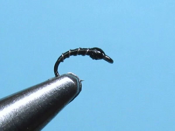 Micro Zebra Midge size 26 pack of 6