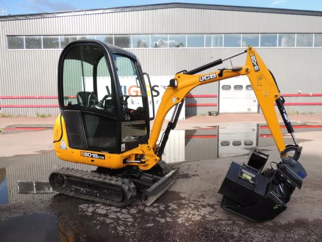 Jcb 8018CTS Mini Digger Autocollant Completes avec Sécurité Avertissement