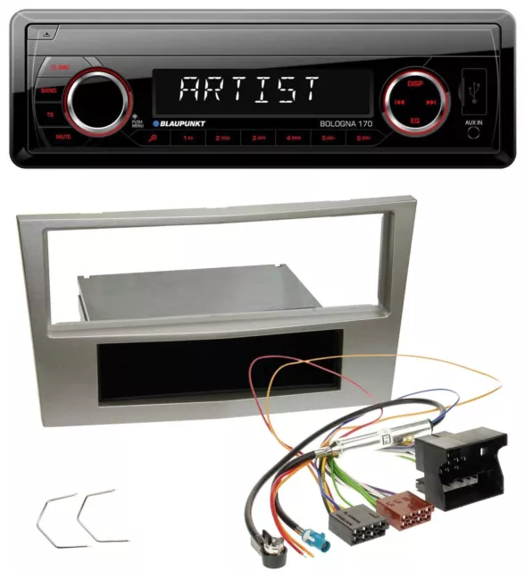 Blaupunkt SD USB 1DIN MP3 AUX Autoradio für Opel Zafira B Astra H Corsa D ab 200