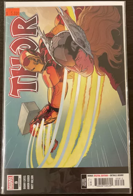 Thor # 8 (2020) 2nd Print Donny Cates Marvel Comics Kuder Variant Cover Vol 6