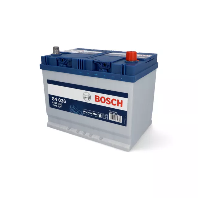 BOSCH Batterie S4 KSN 026 70 Ah / 630 A / KFZ-Starterbatterie