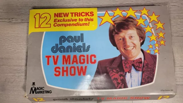 Vintage Paul Daniels TV Magic Show 12 tricks ** 1982 ** by Magic Marketing