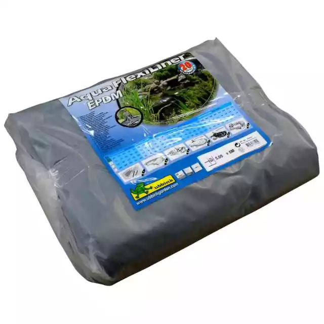 Pond Liner AquaFlexiLiner EPDM 5x5.05 m 1336125 Ubbink