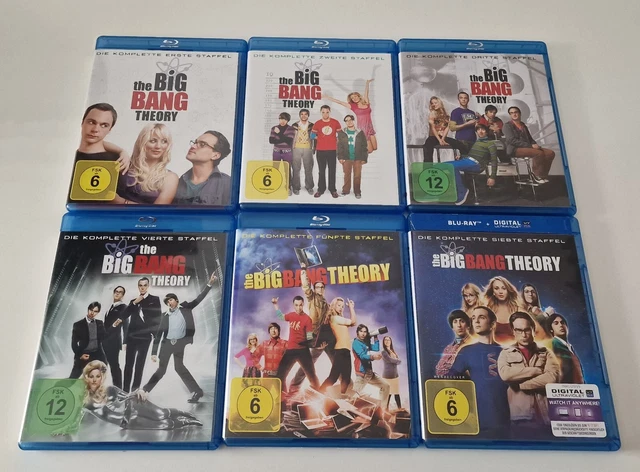 The Big Bang Theory Staffel 1-5 und 7 auf Blu-Ray
