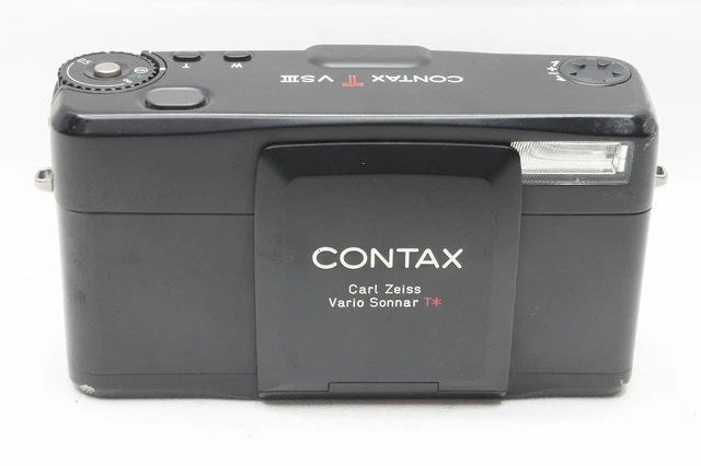 CONTAX TVS III 35mm Point & Shoot Compact Film Camera Black #221224n