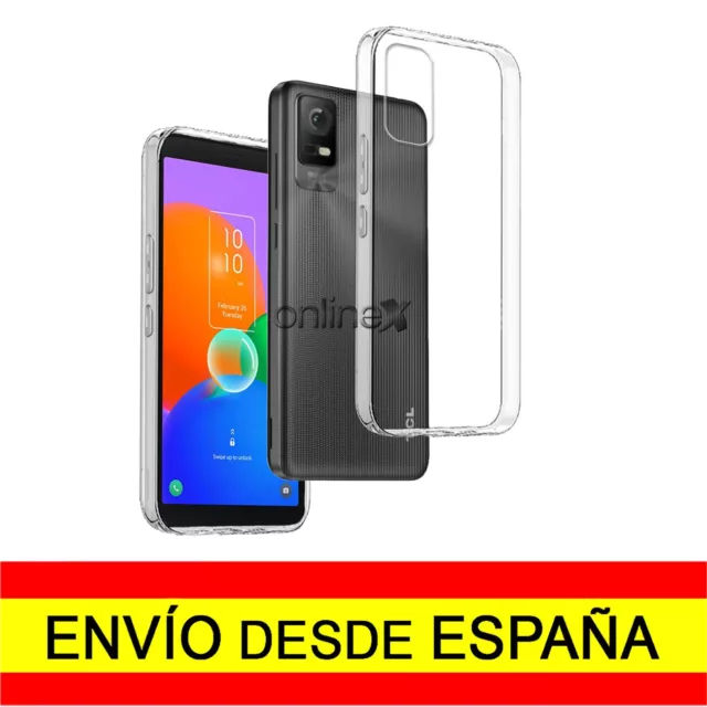 Funda Silicona para TCL 403 Protector Carcasa TPU Transparente a1939