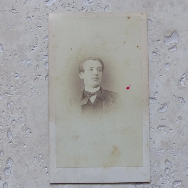 CDV (Carte De Visite) Vers 1865, Portrait De Louise Gleize De Lablanque Née Roquefeuille, Noblesse