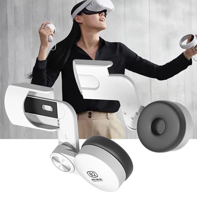 1 Pair B2 Headphone Earmuffs Adjustable Enhanced Sound Anti-noise Vr Headset