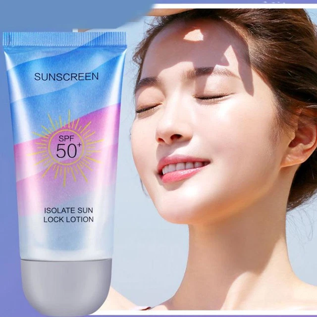 Sunscreen UV Protection Cream SPF50+ Long Lasting Sweatproof Lot M9S8 H6R6