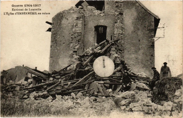 CPA Militaire, Environs de Luneville - L'Eglise d'Embermenil (278599)