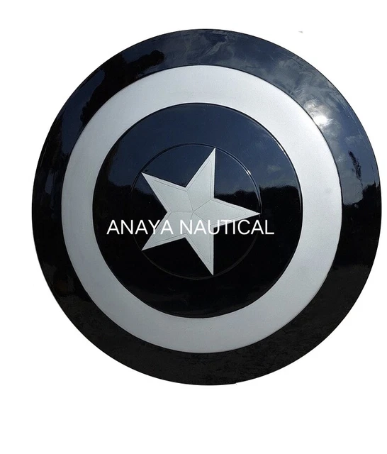 Marvel Legends Captain America Avengers Shield Alloy Metal Movie Prop Replica