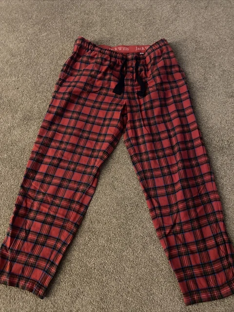 Jack wills online flannel lounge pants