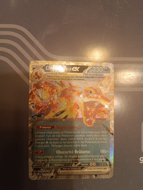 Dracaufeu Ex (Charizard Ex) OBF 125 - Obsidian Flames Pokémon Carte Unique Anglaise Tera Rare Holo
