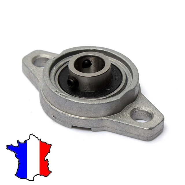 Palier à Semelle UCP203 – Diamètre D’axe 17mm – Marque MaKu7, Fabrication Allemande, Neuf