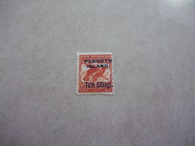 PENRHYN COOK ISLANDS Stamp SG 16 Scott 12b BROWN RED Birds OG LH