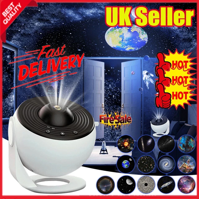 12IN1 GALAXY Starry Sky Projector Night Light Star LED