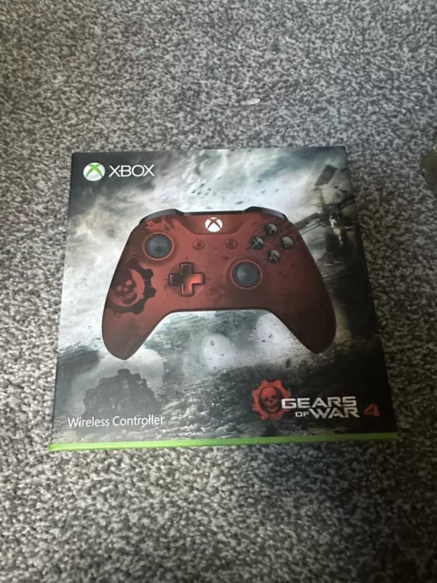 Microsoft Xbox One Gears of War 4 Crimson Omen Limited Edition Red Controller