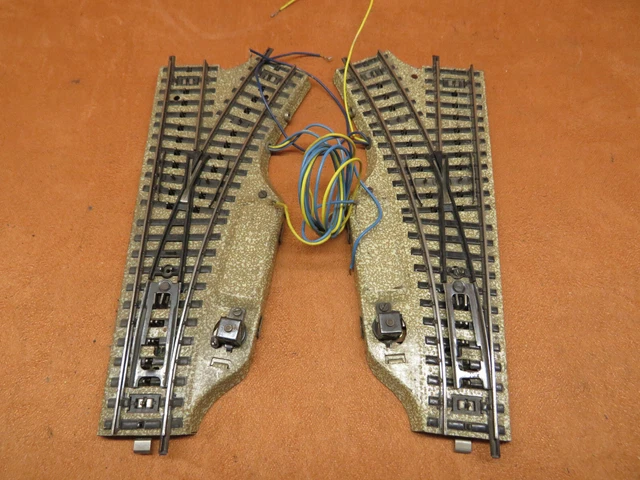 MÄRKLIN H0 2x Elek. Weichen Metall ( Box 55 ) EUR 15,00 PicClick DE