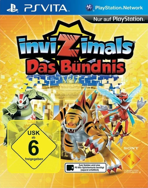 Jeu PS Vita Invizimals : L’Alliance – Boîte, Sans Notices – Bon état