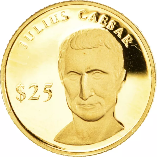[#1066071] Monnaie, Libéria, Jules César, 25 Dollars, 2000, American Mint, Proof