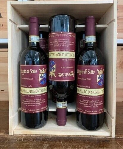 1 Bott da 0,750 BRUNELLO DI MONTALCINO 2015 POGGIO DI SOTTO 98/100 ROBERT PARKER